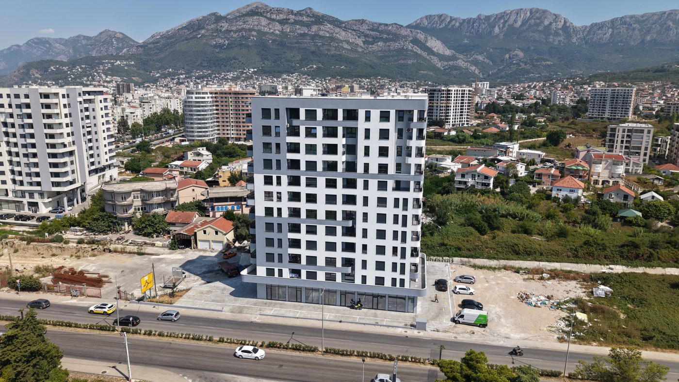 Fortuna Homes — završena stambena zgrada sa lokalima u Baru