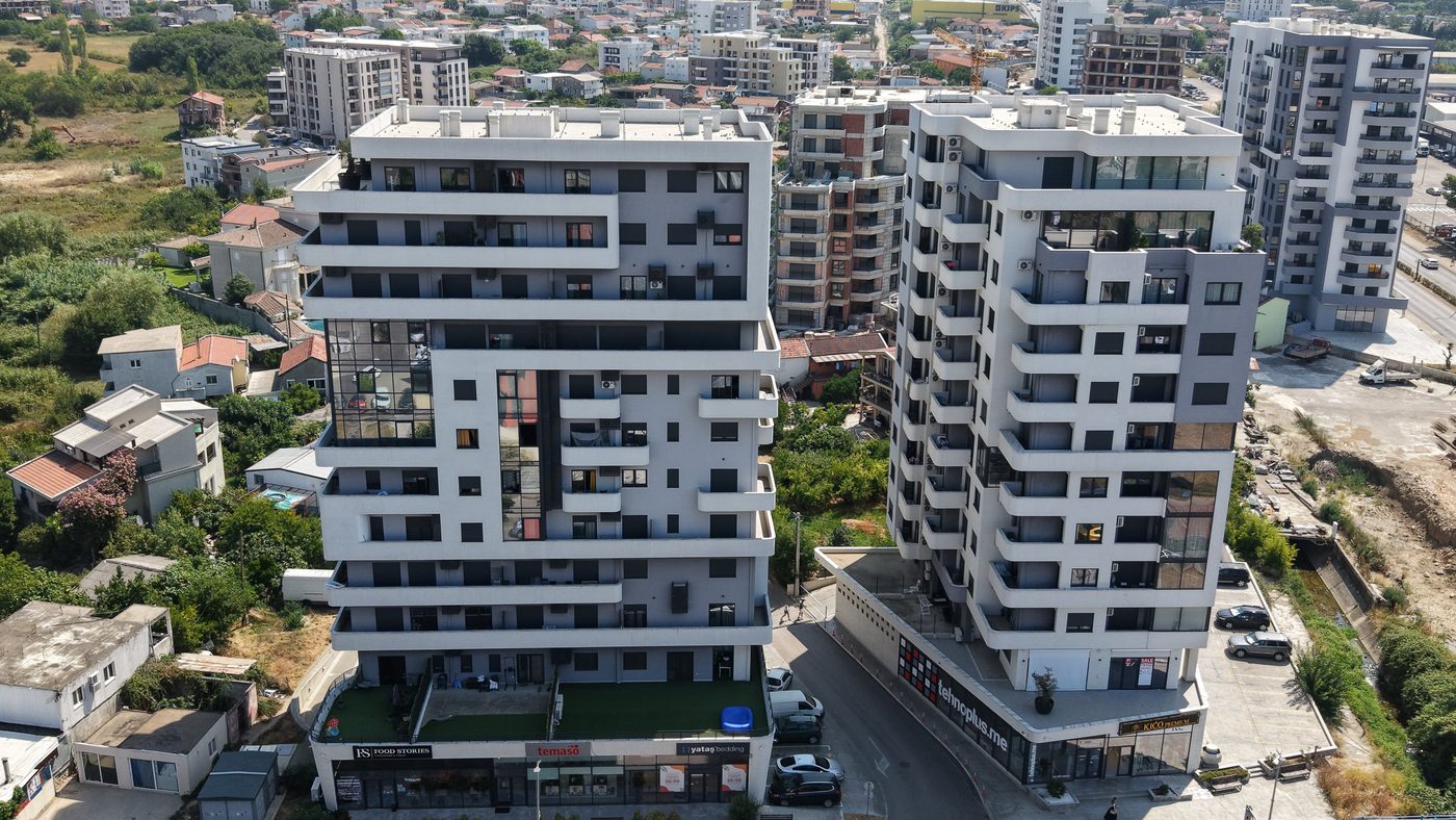 Twin House — završene dvije stambene kule u Baru